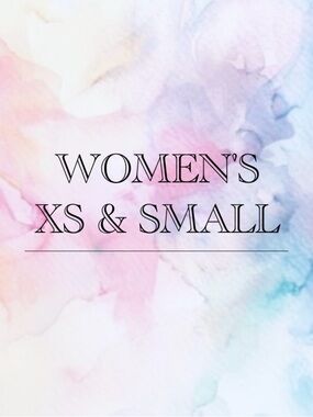 WOMEN'S XS & SMALL SIZES: